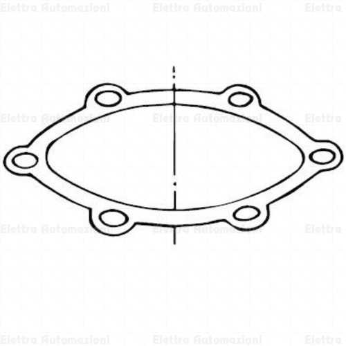 Fadini 20007 Guarnizione guarnital 6 fori per MEC 200